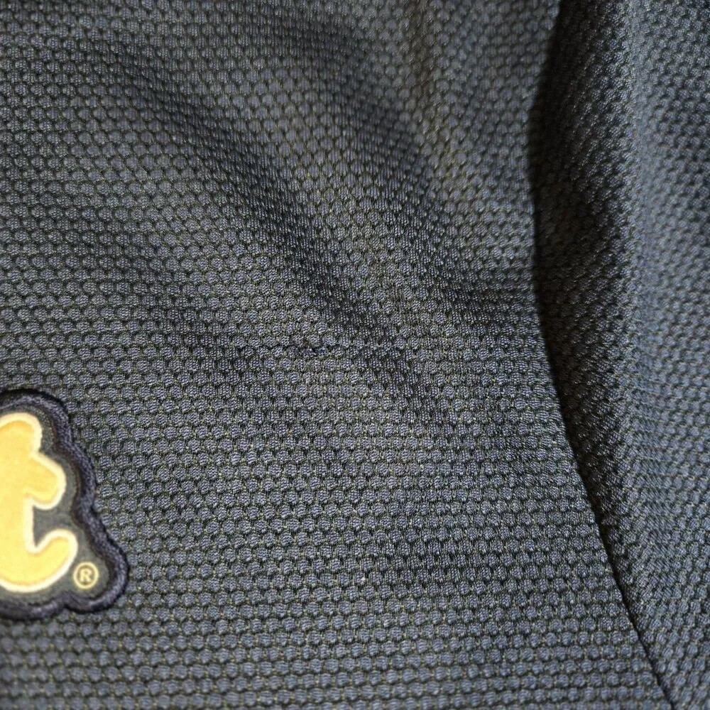 Mens Nike Pittsburgh Panthers Short Sleeve Blade Collar Polo Shirt Medium